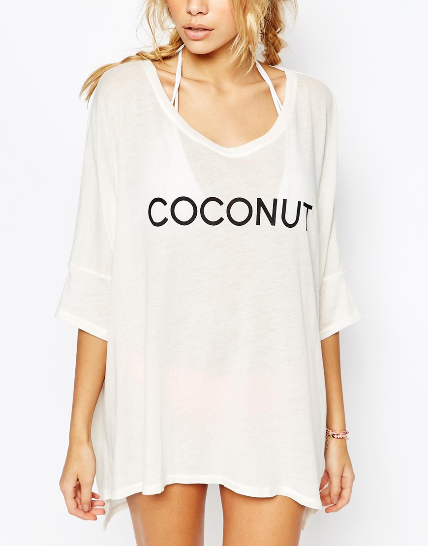 F4546-2 Coconut Sunday Morning Tee